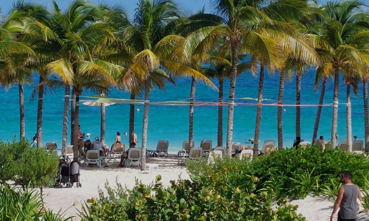 Playa del Caribe Mexicano.