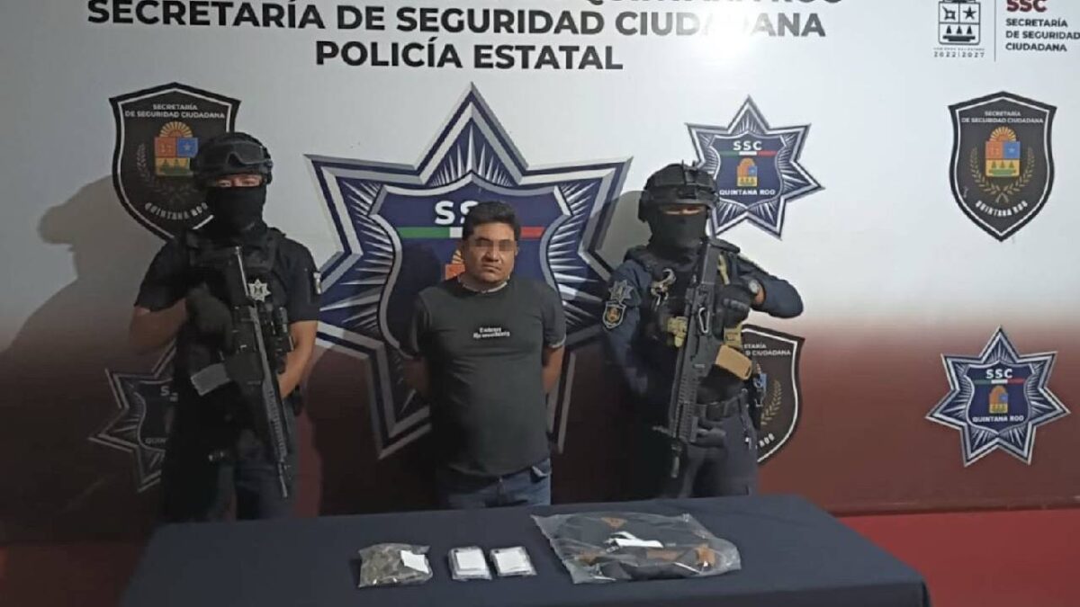 Continúa el combate al narcomenudeo en Cancún.