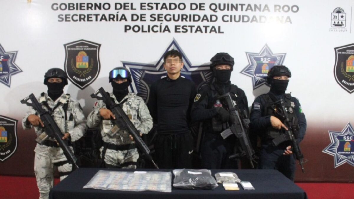 Sigue el combate al narcomenudeo en Cancún.