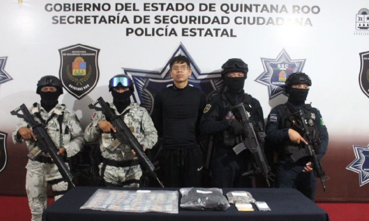 Sigue el combate al narcomenudeo en Cancún.