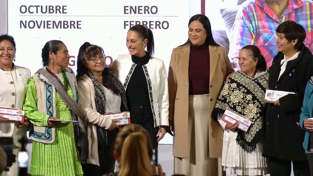 La pensión Mujeres Bienestar se empezará a entregar a partir de mañana.