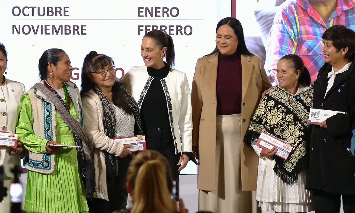 La pensión Mujeres Bienestar se empezará a entregar a partir de mañana.