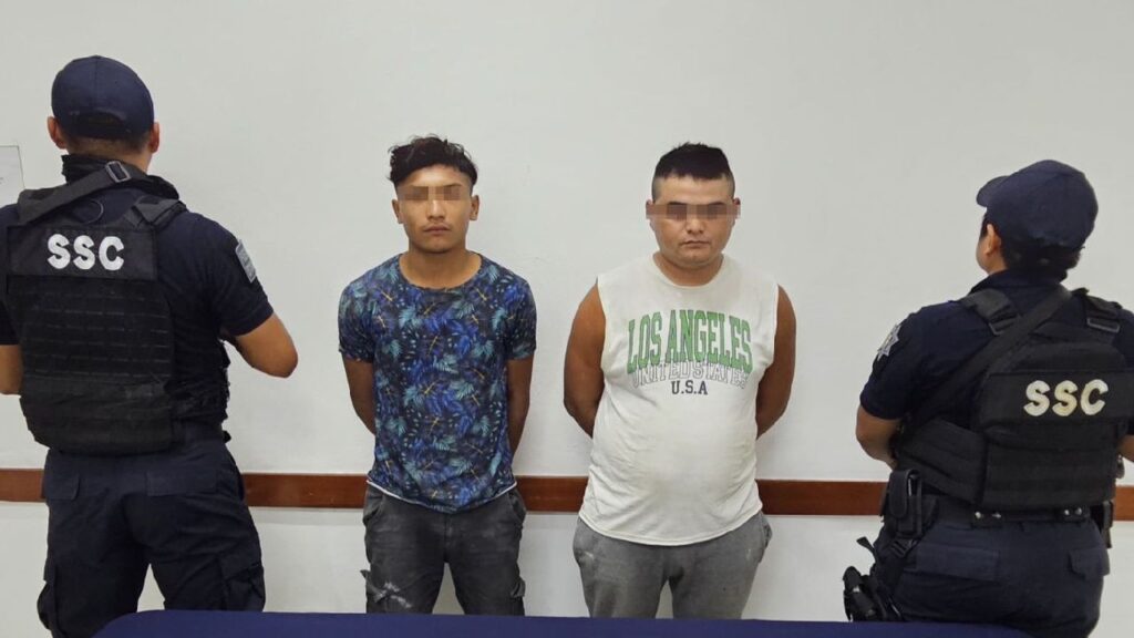 Los detenidos quedaron a disposición de las autoridades.