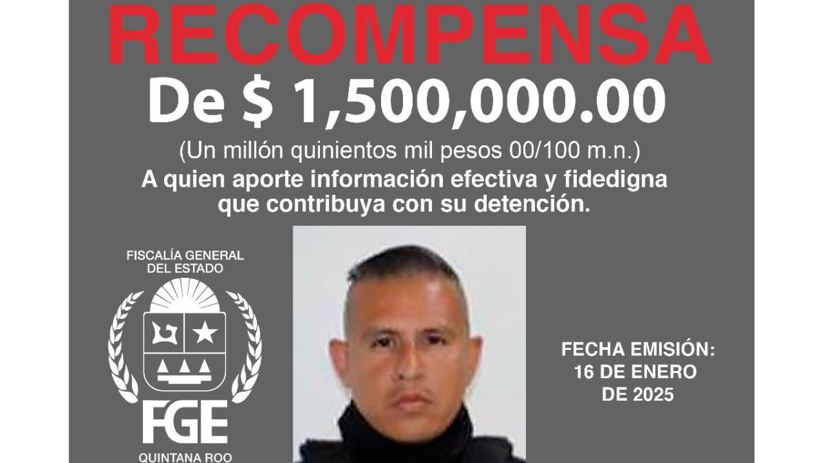 Elevan recompensa por 3 presuntos delincuentes.