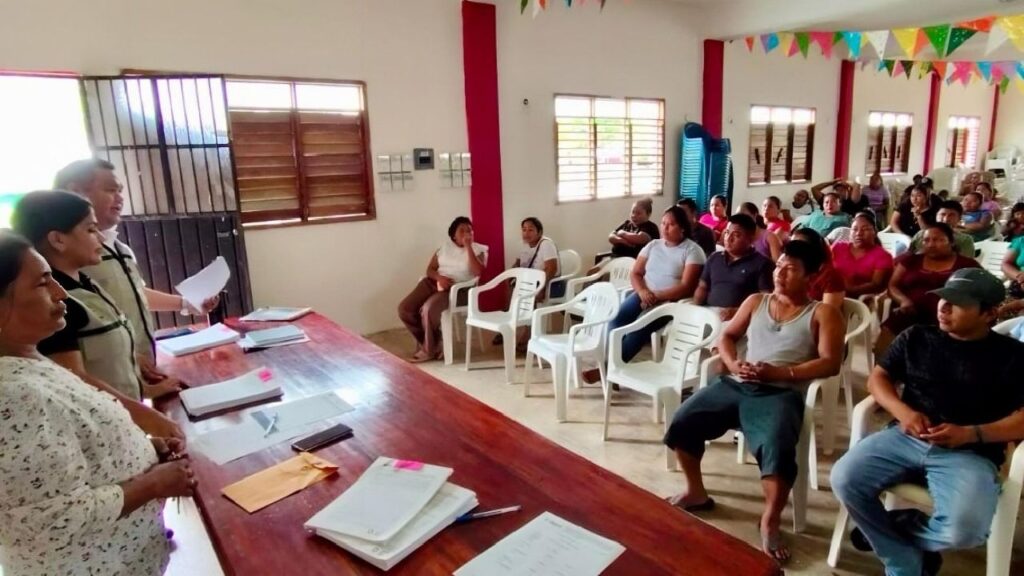 Hacen justicia a familias en Bacalar.