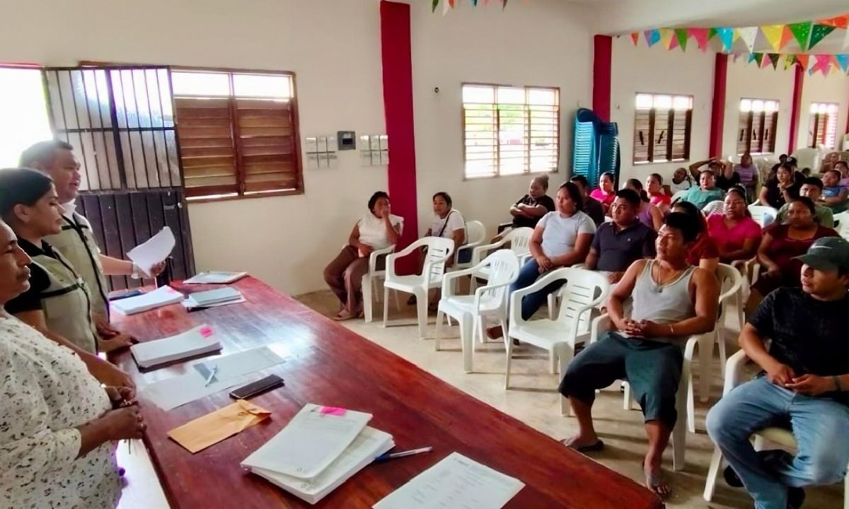 Últimas noticias. Hacen justicia a familias en Bacalar.