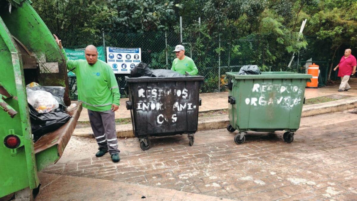 Servicio de recolección de basura.