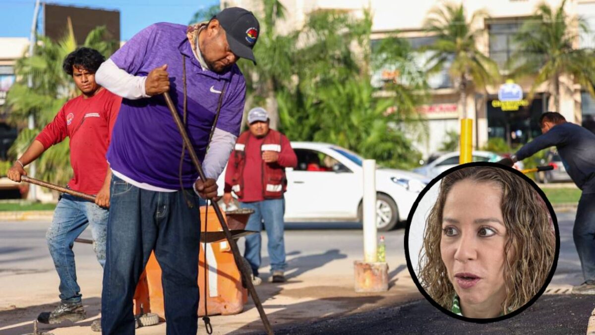 Trabajadores de Cancún.