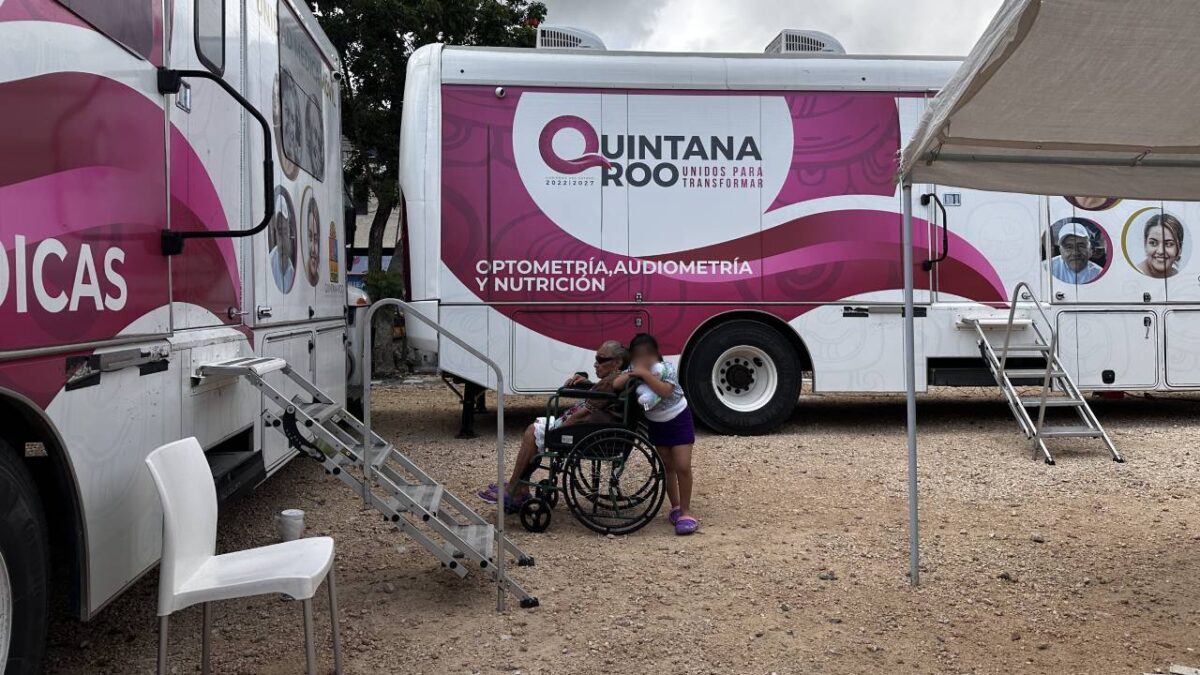 Caravana de la Salud, en Cancún.
