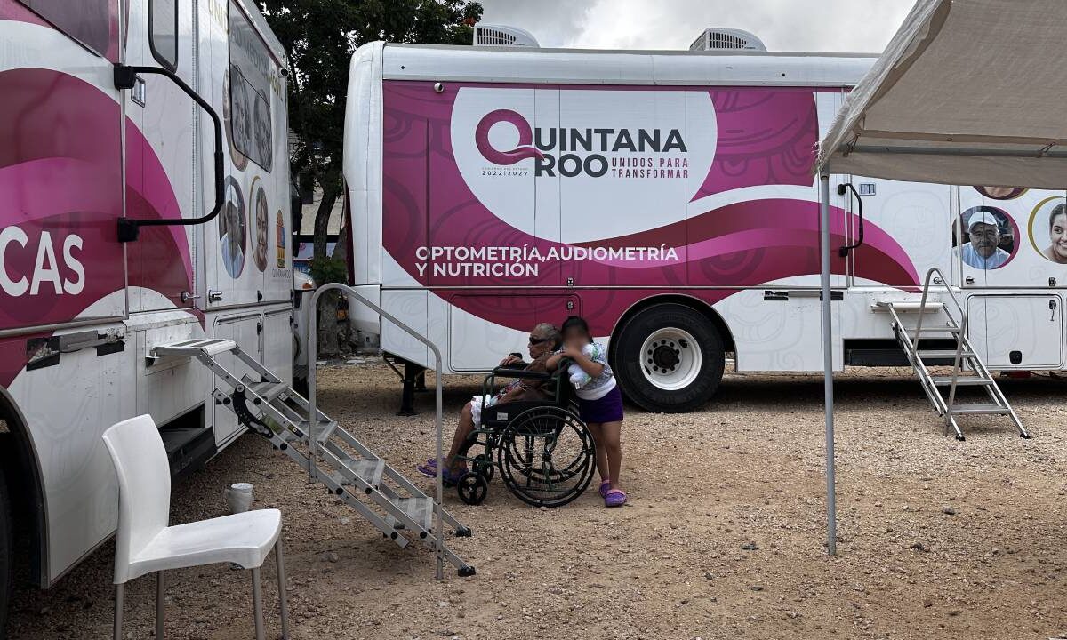 Caravana de la Salud, en Cancún.