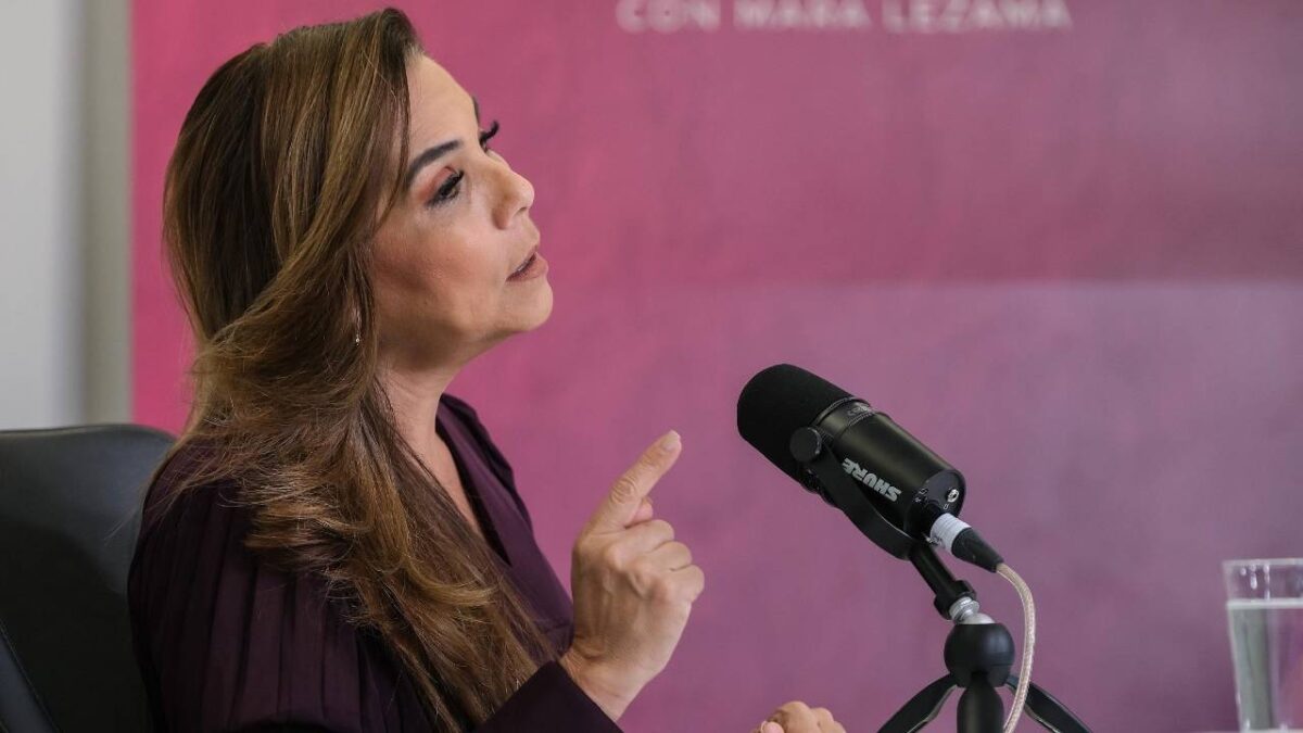 Mara Lezama destacó algunas acciones de su gobierno.