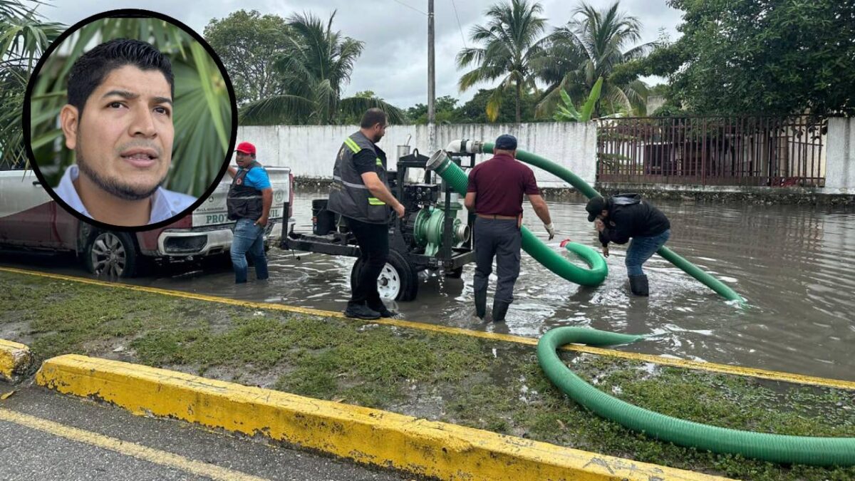 Obras públicas en Benito Juárez.