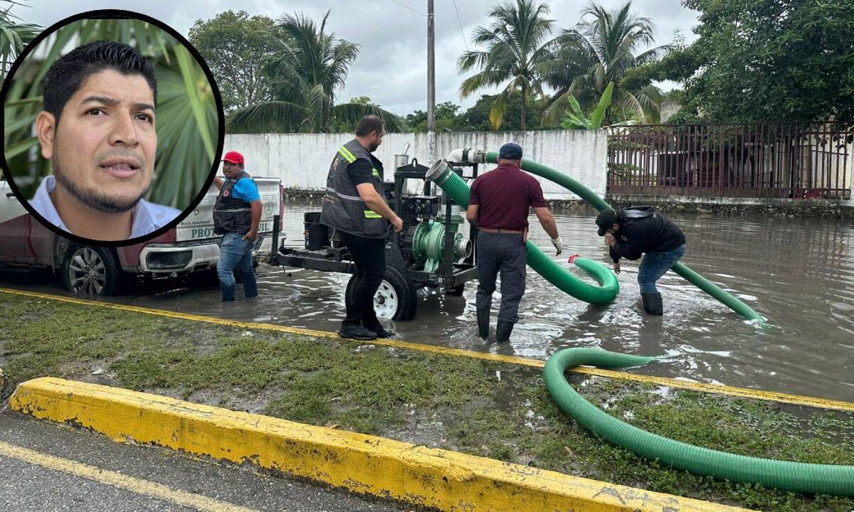 Obras públicas en Benito Juárez.