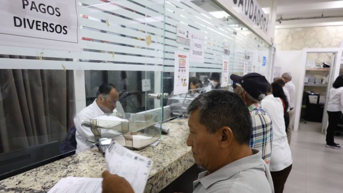Tesorería municipal de Benito Juárez.-