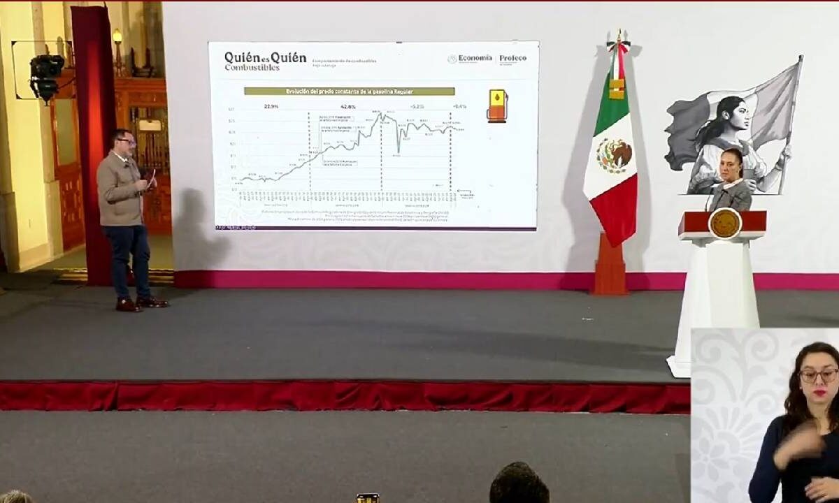 Cancún destacó por tener precios altos de las gasolinas.