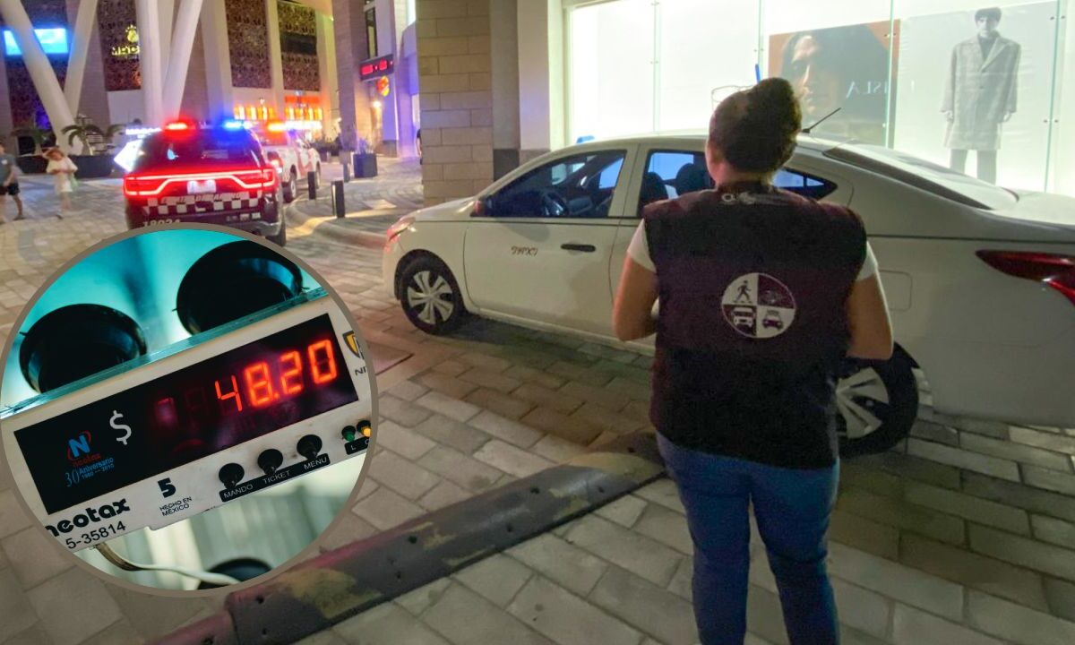 Uso del taxímetro.