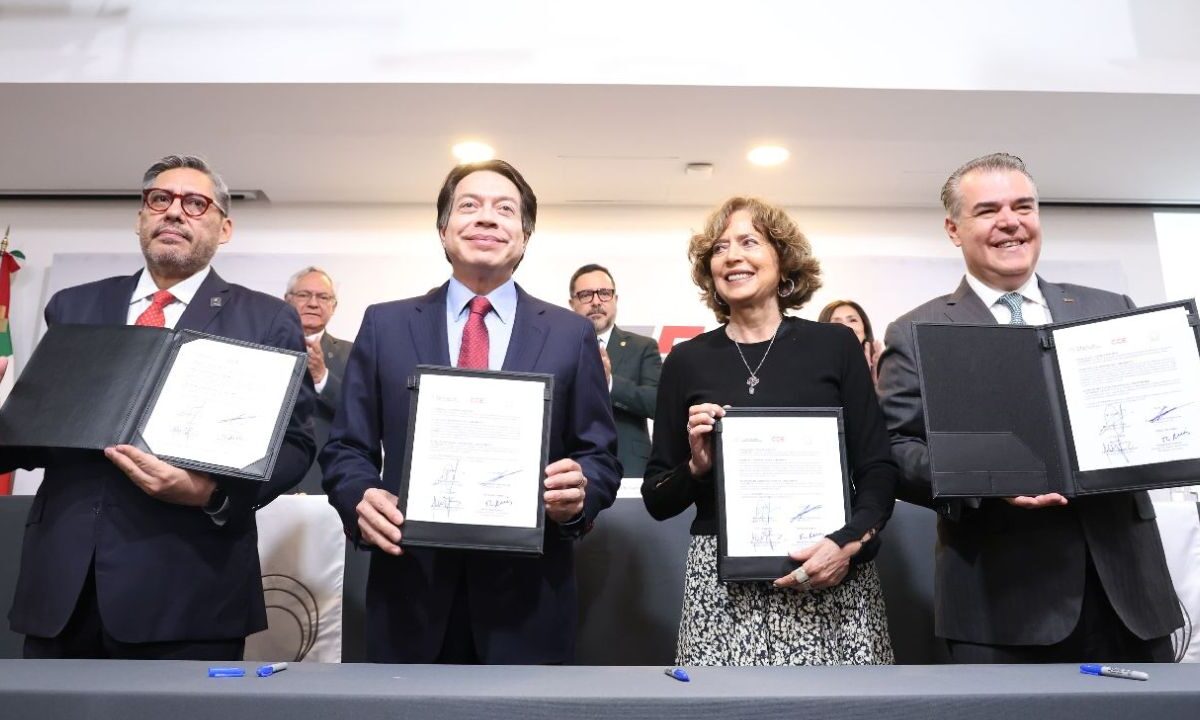 Firma de acuerdo.