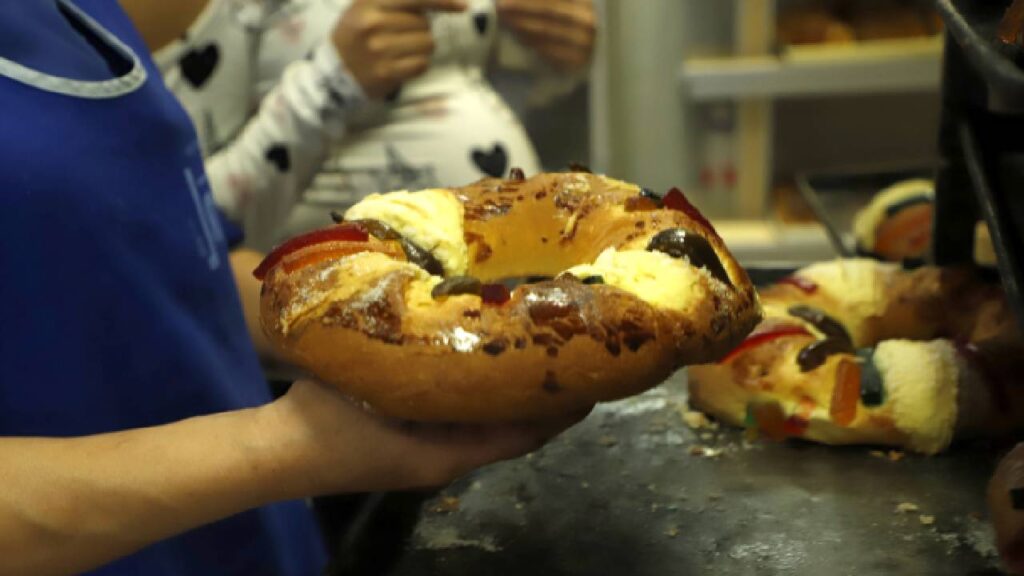 La rosca de reyes es una tradición en México.