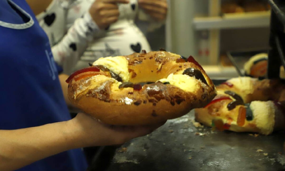 La rosca de reyes es una tradición en México.