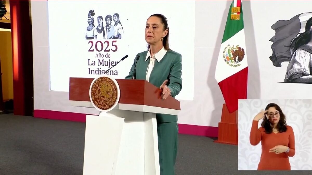 Claudia Sheinbaum habló del tema migratorio.