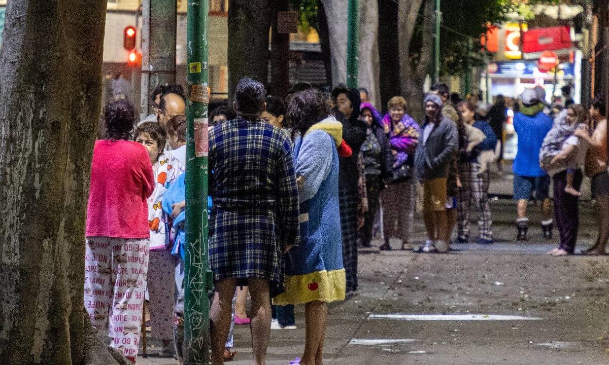 Sismo de 6.1 grados se registró hoy.