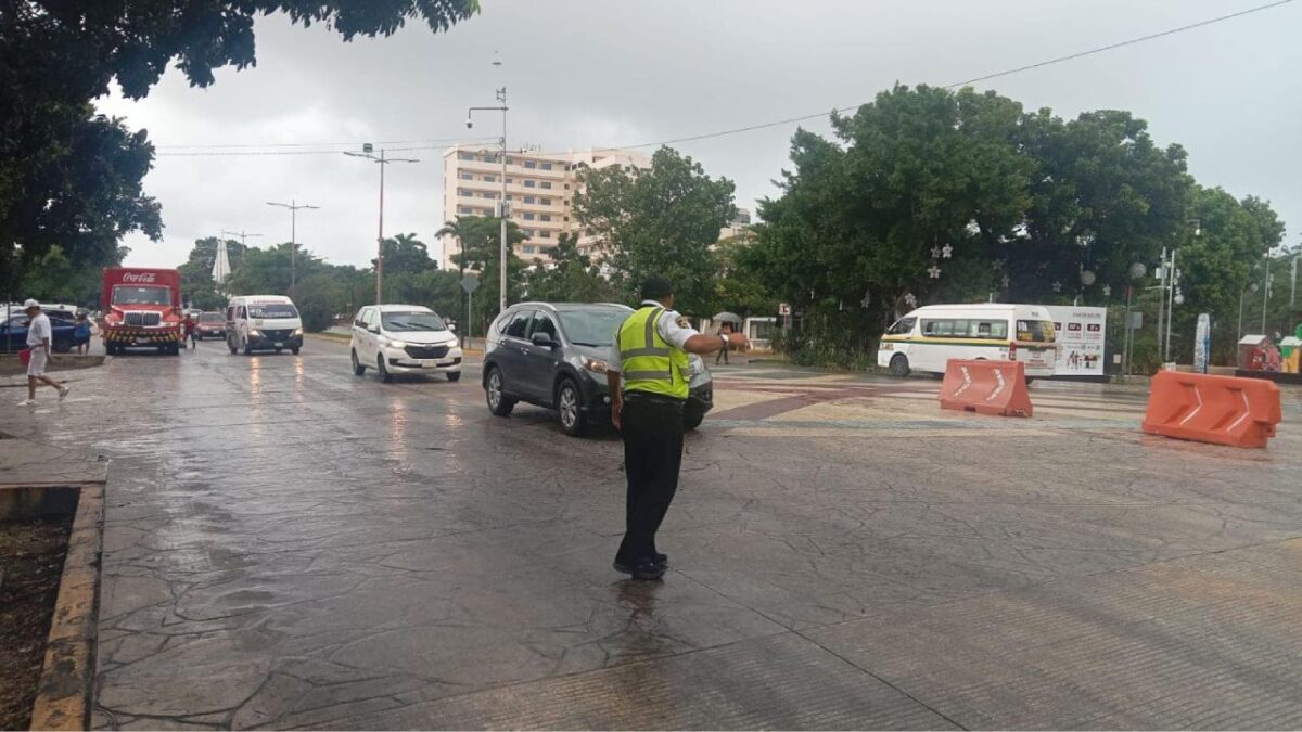 Toma en cuenta los cierres viales en Cancún.