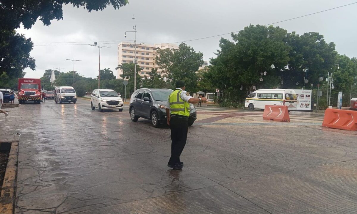 Toma en cuenta los cierres viales en Cancún.