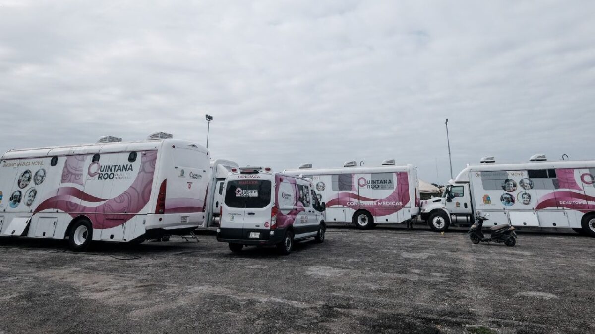 Las caravanas de salud siguen recorriendo la entidad.