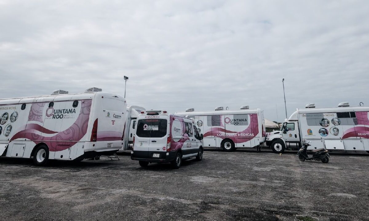 Las caravanas de salud siguen recorriendo la entidad.