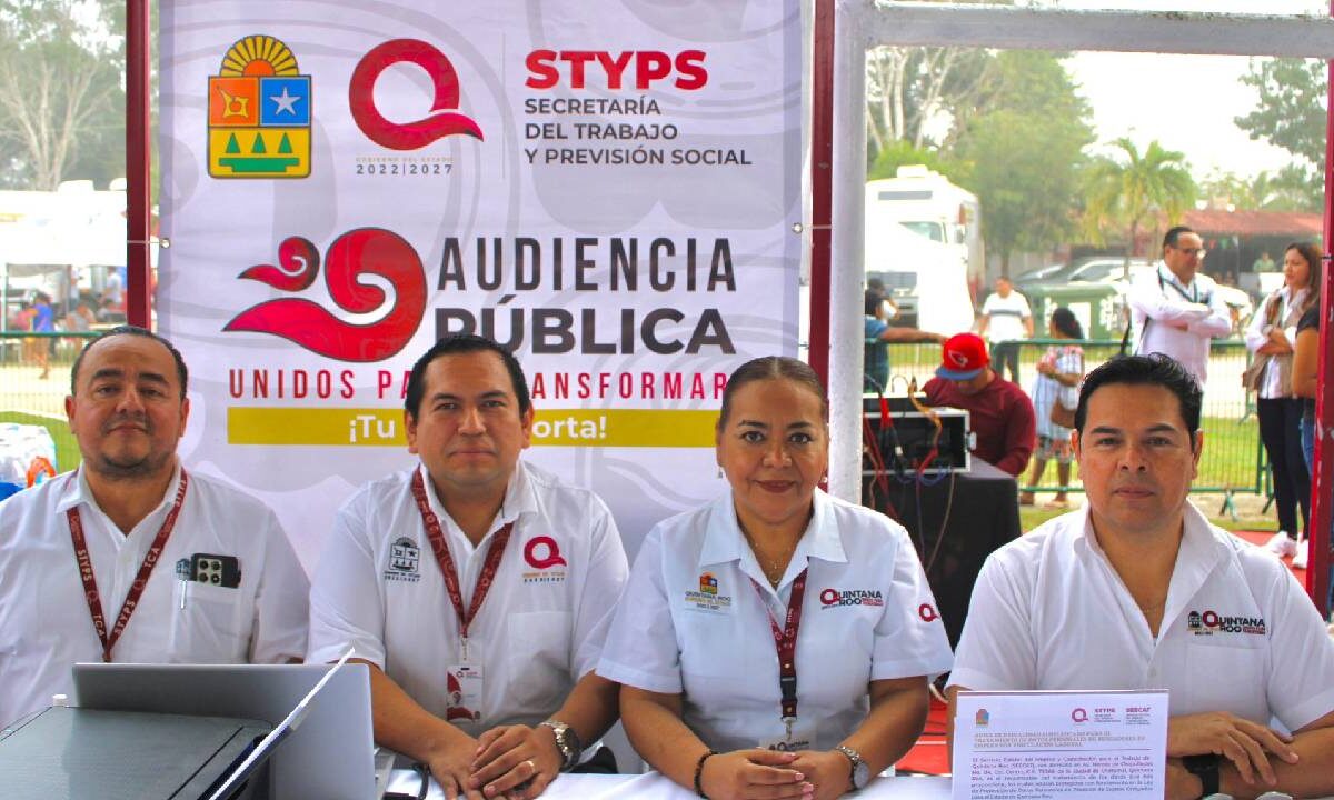 Últimas noticias. Personal operativo del CCLQROO, en una audiencia pública.