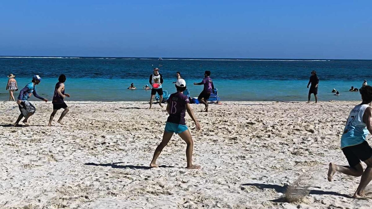 torneo de disco volador Abierto MX Ultimate de Playa Caribe,