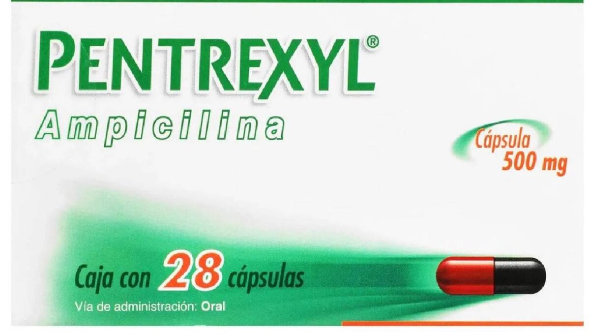 Pentrexil, cápsulas, 500 mg.