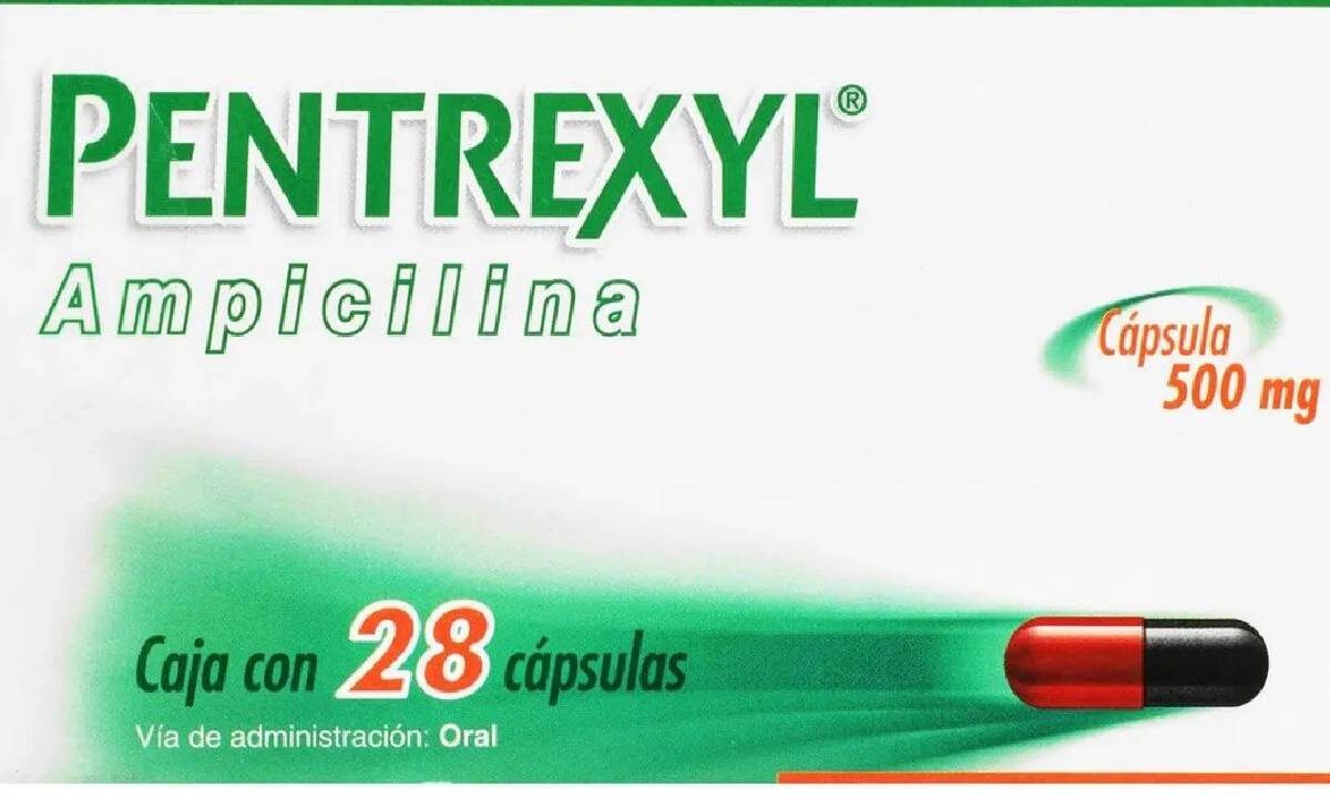 Pentrexil, cápsulas, 500 mg.