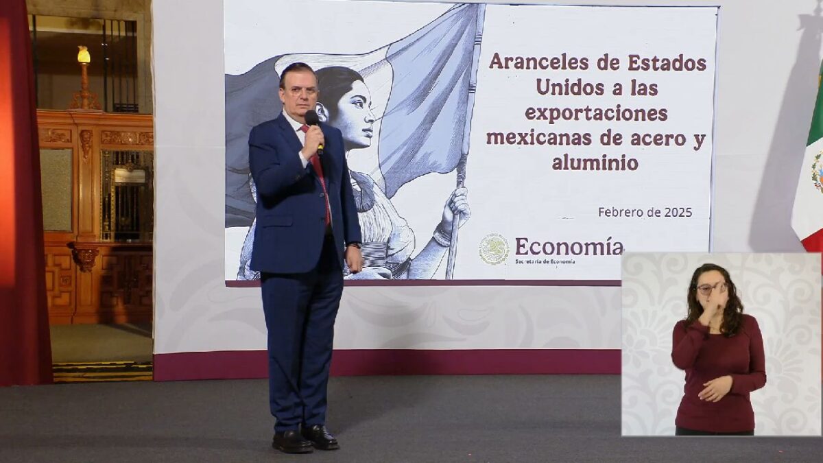 México rechazó los aranceles al acero.