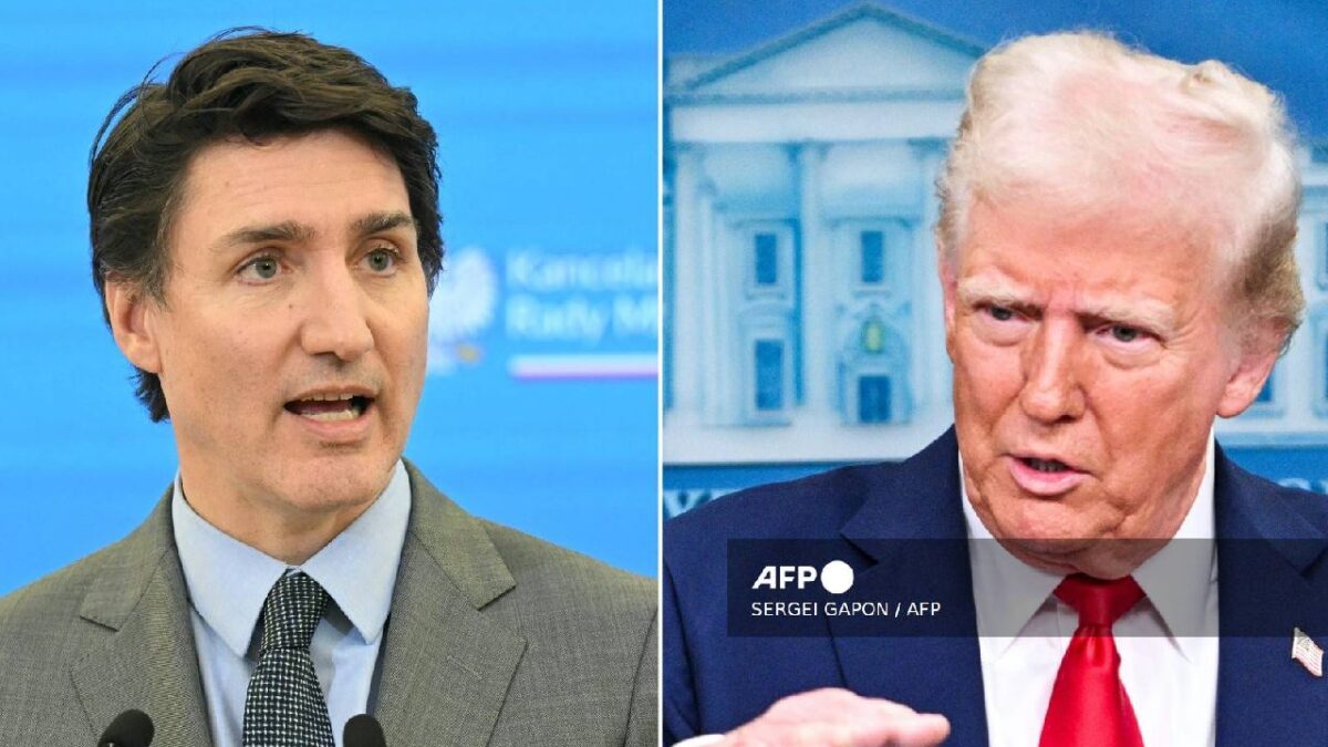 Justin Trudeau y Donald Trump negociaron los aranceles.