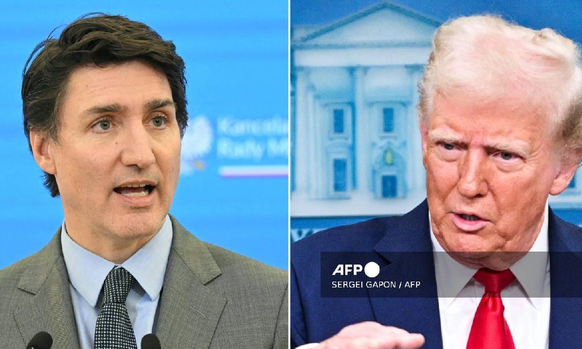 Justin Trudeau y Donald Trump negociaron los aranceles.