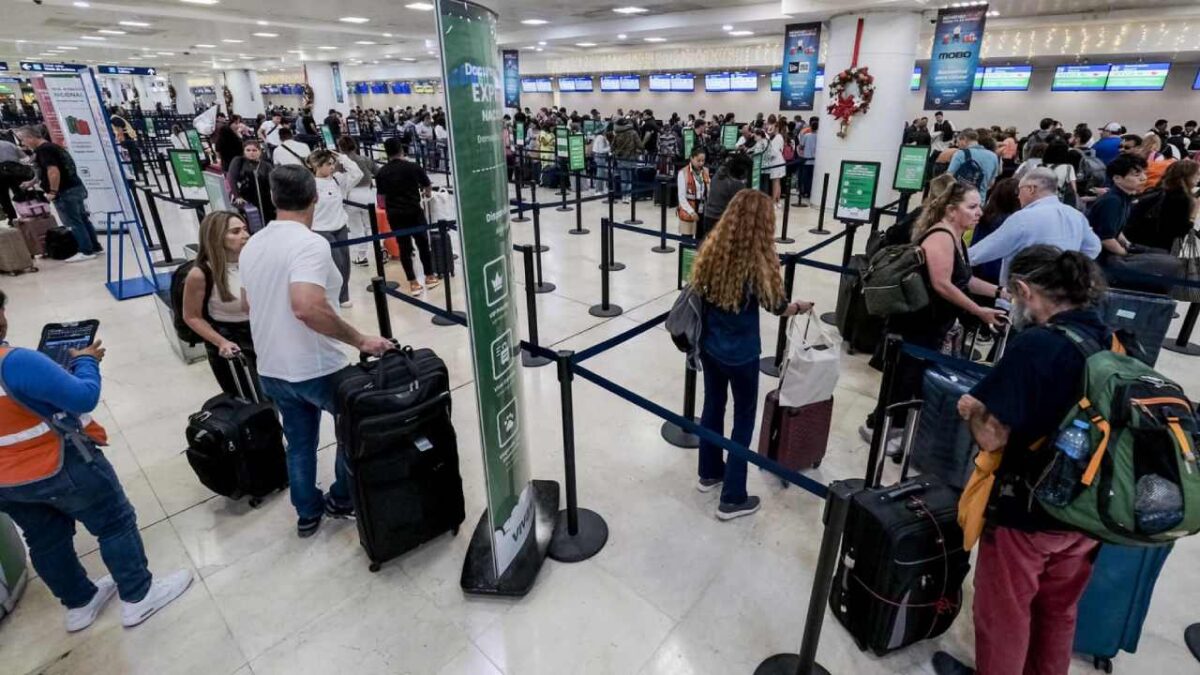 Aeropuerto de Cancún.
