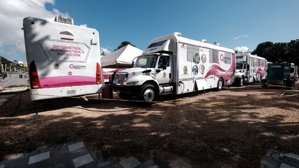 Las caravanas móviles continúan sus recorridos.