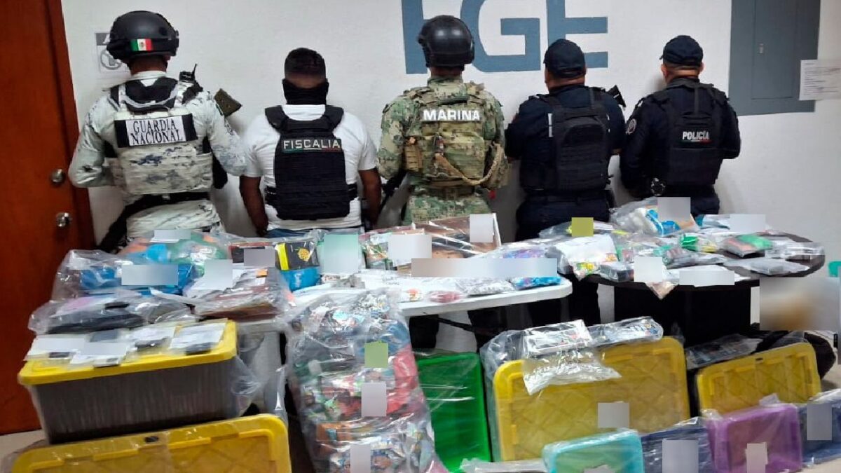 El cateo se realizó en un inmueble de Playa del Carmen.