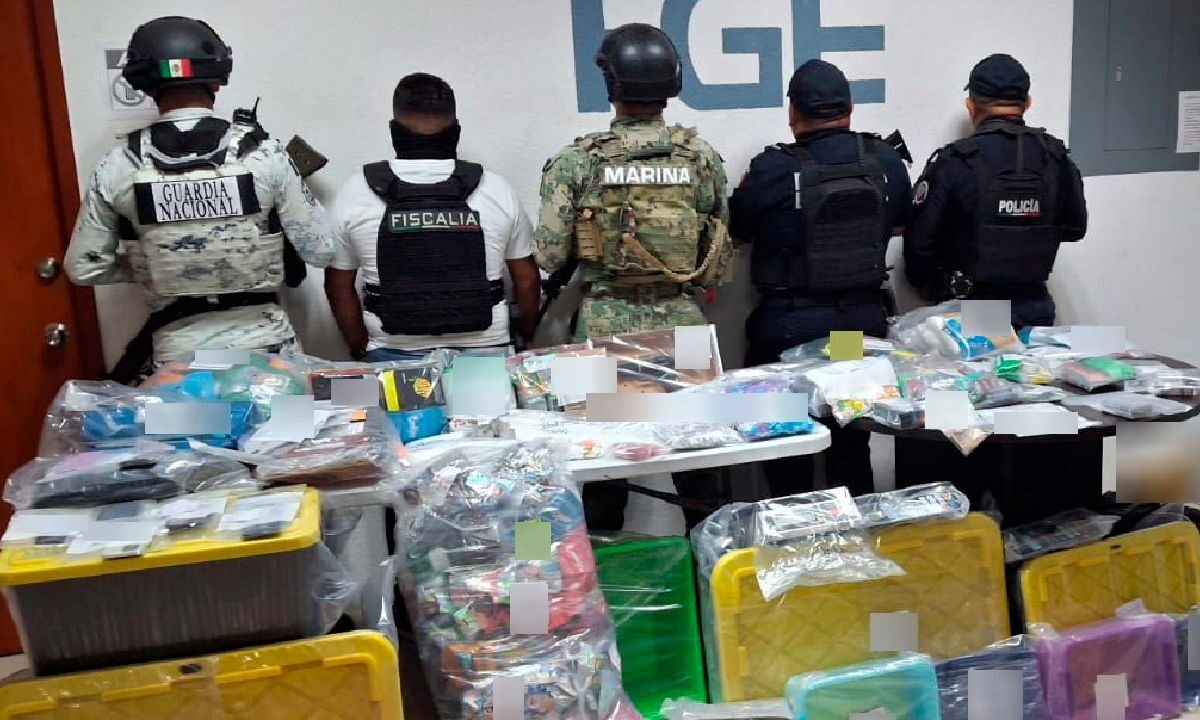 El cateo se realizó en un inmueble de Playa del Carmen.