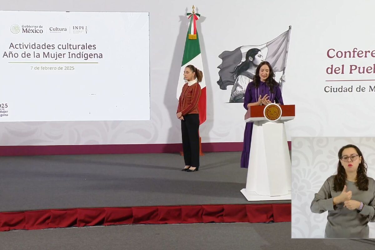 Detallan la agencia para la celebración del Año de la Mujer Indígena.