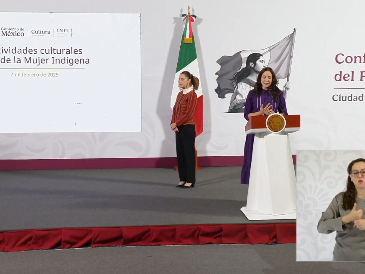 Detallan la agencia para la celebración del Año de la Mujer Indígena.