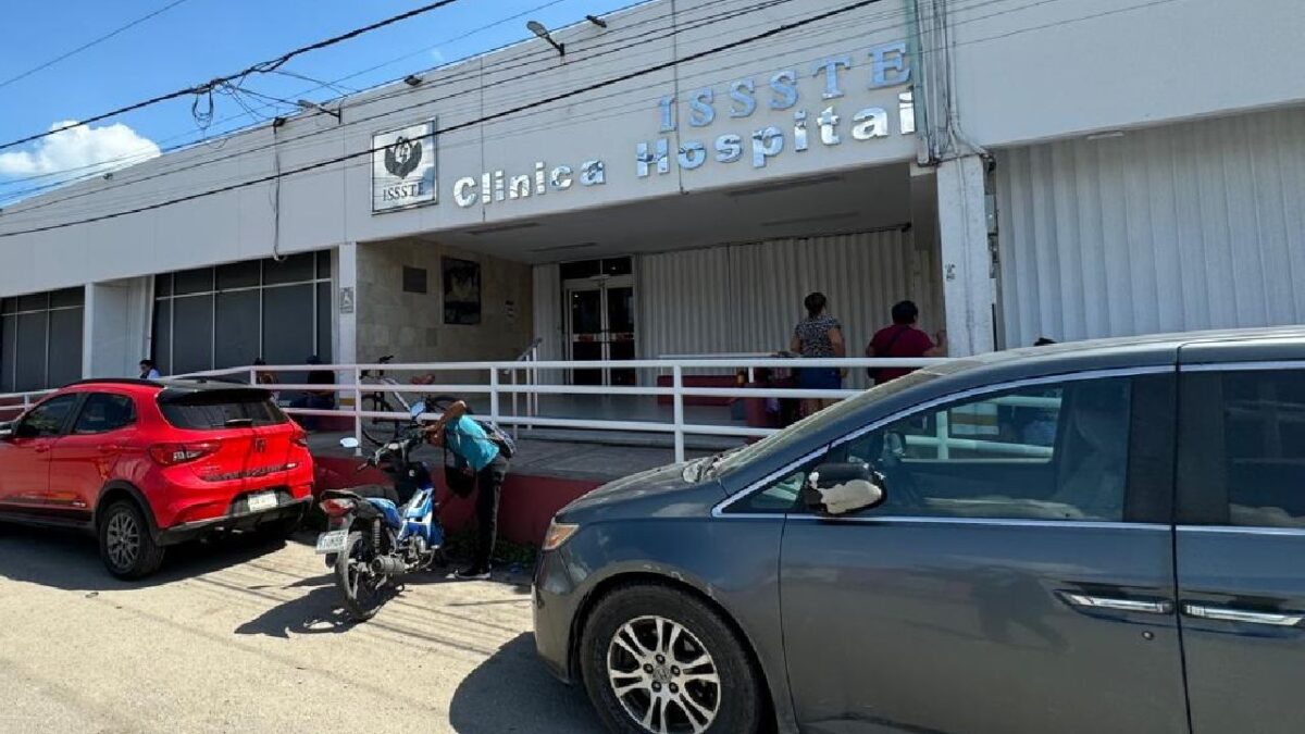 Clínica del ISSSTE en Chetumal.