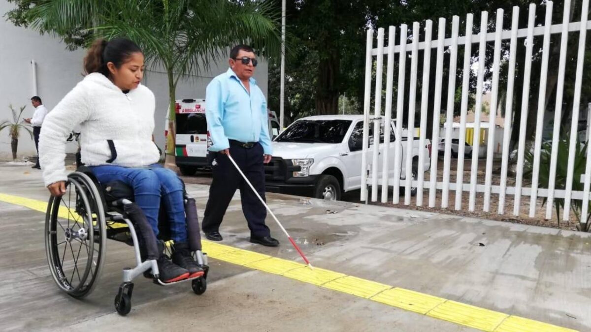 Personas con discapacidad.