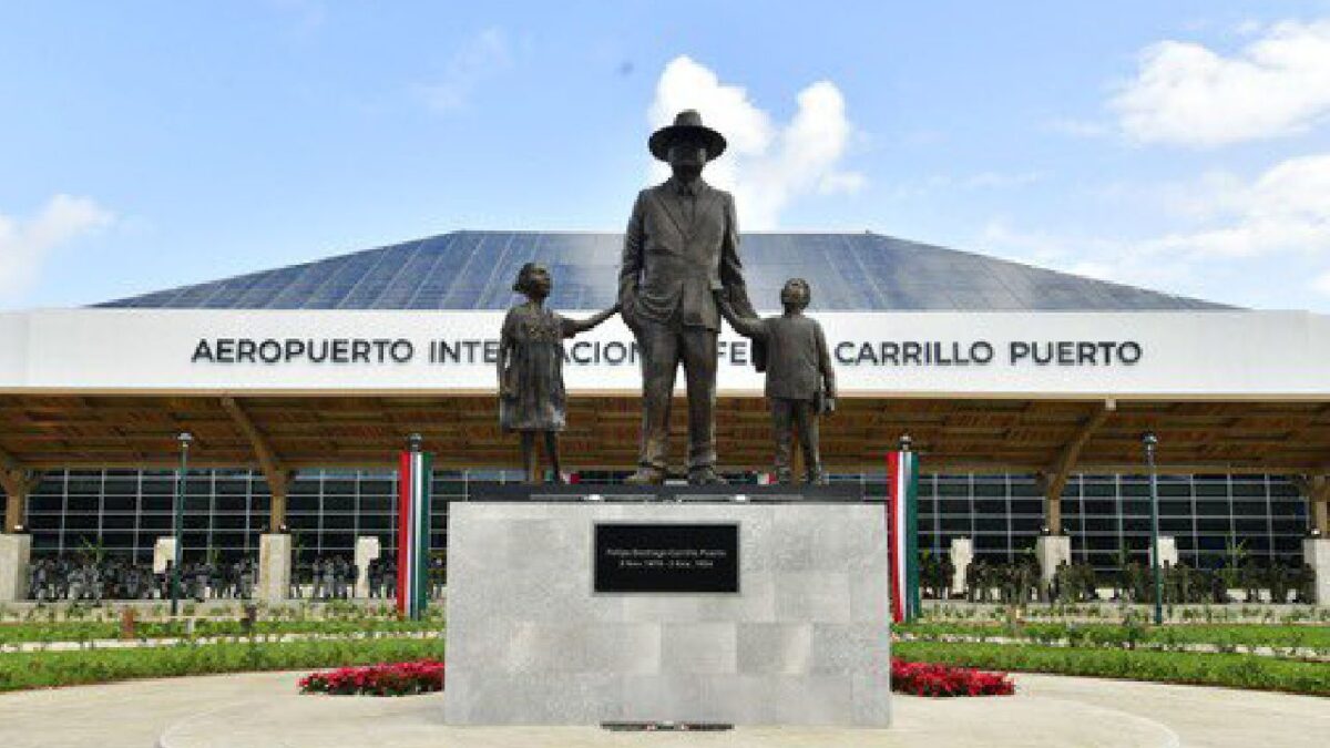 Anuncian nueva ruta aérea en Tulum.