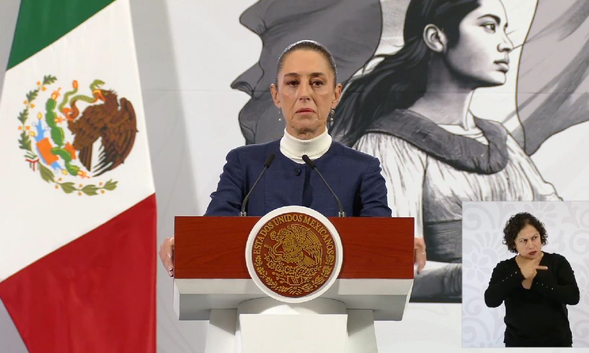 Estados Unidos pausa los aranceles, dijo Claudia Sheinbaum.