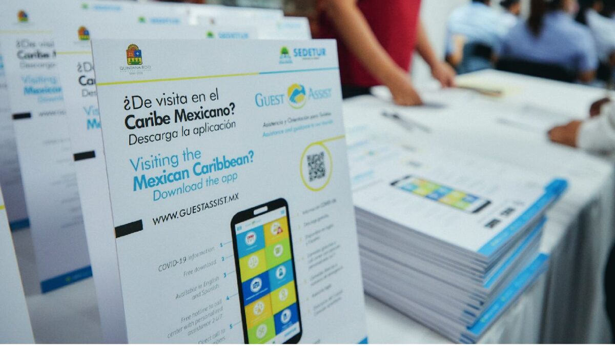 Promoción de la aplicación Guest Assist.