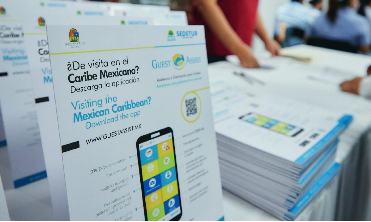 Promoción de la aplicación Guest Assist.