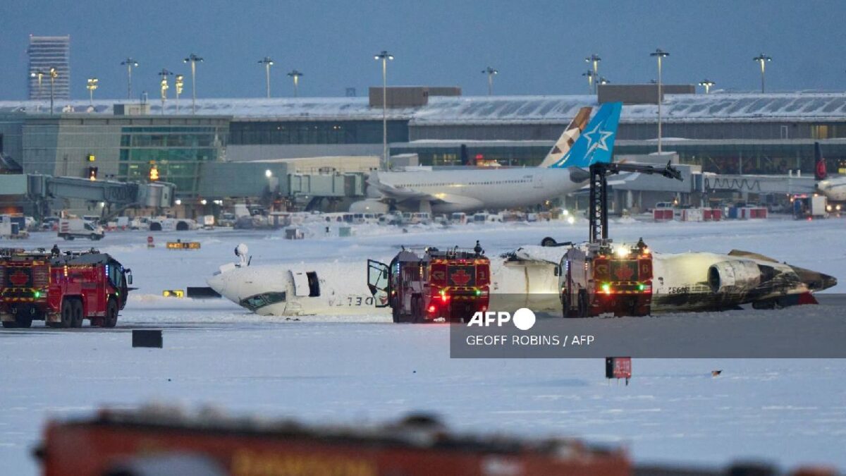 Esso se sabe del accidente del avión de Delta Air Lines.