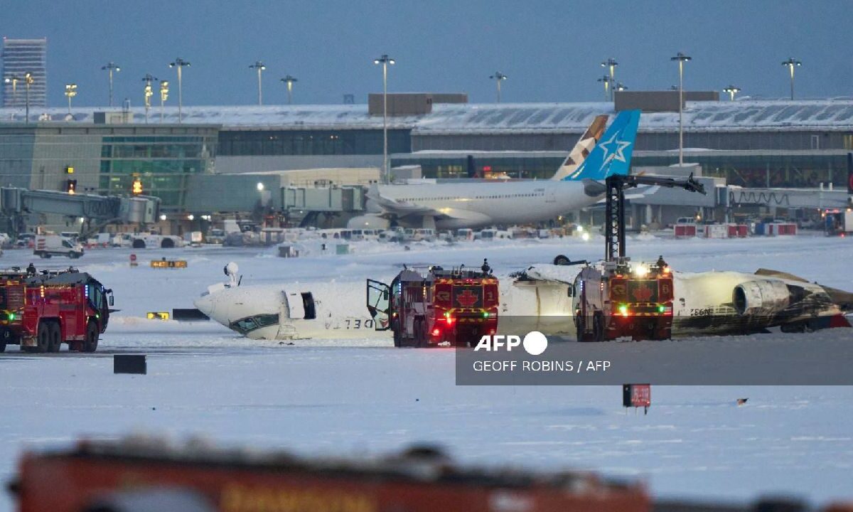 Esso se sabe del accidente del avión de Delta Air Lines.